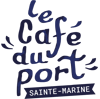 Le Café du Port Sainte-Marine - logo du restaurant de bord de mer, Finistère Sud