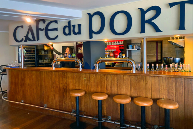 Le Café du Port, bar-restaurant à Sainte-Marine - Combrit, Finistère Sud (29)